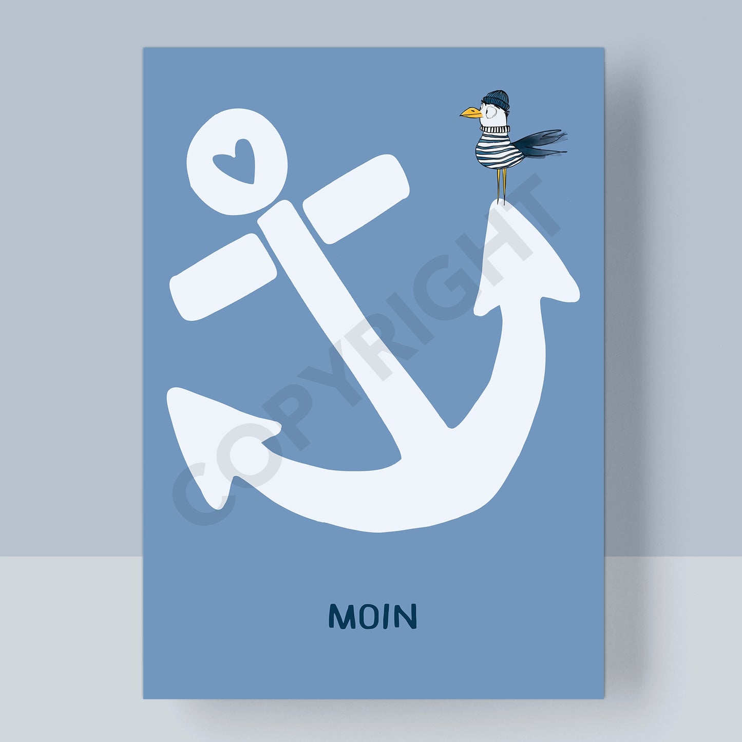 POSTKARTE - ANKER MOIN