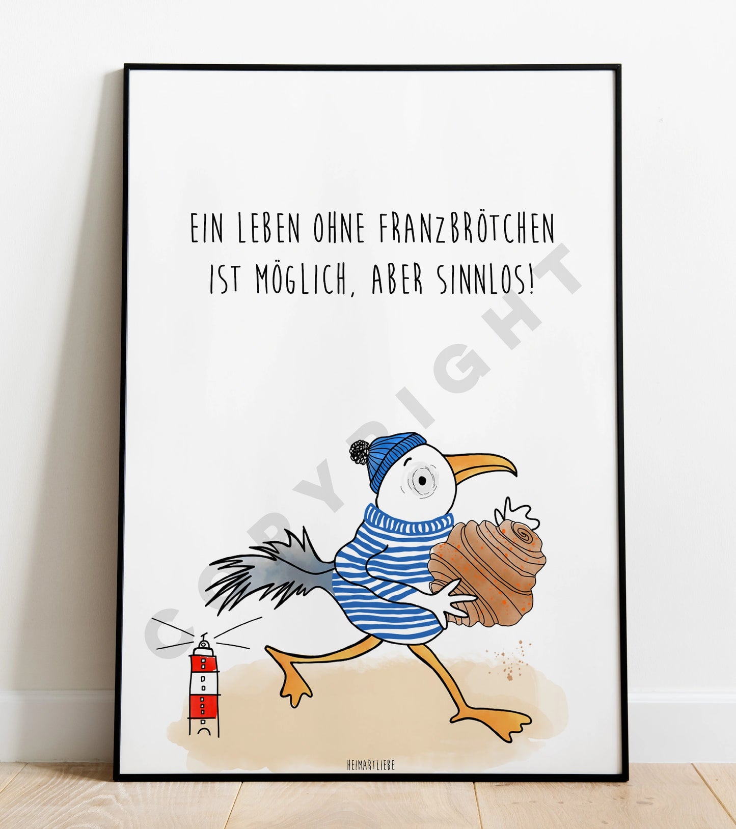 PRINT - MÖWE | FRANZBRÖTCHEN