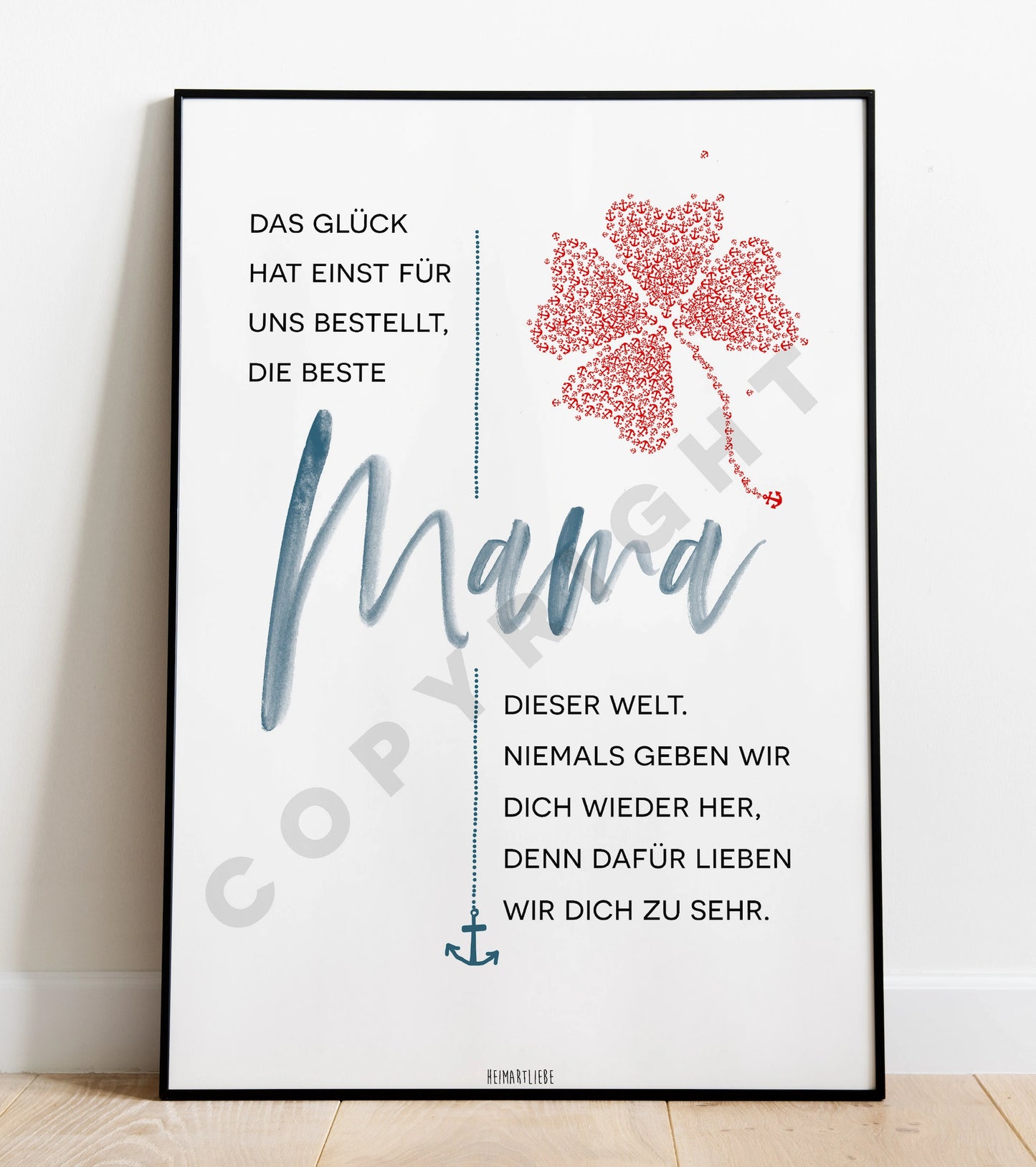 PRINT- DIE BESTE MAMA DIESER WELT (MUTTERTAG) 