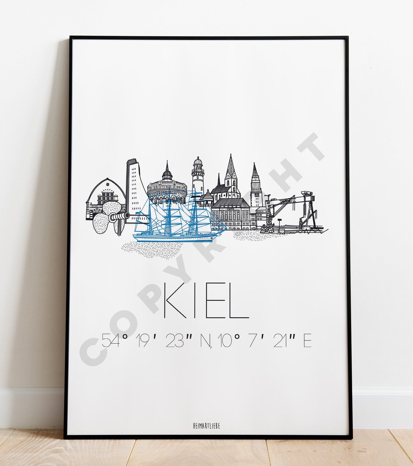 PRINT - SKYLINE KIEL