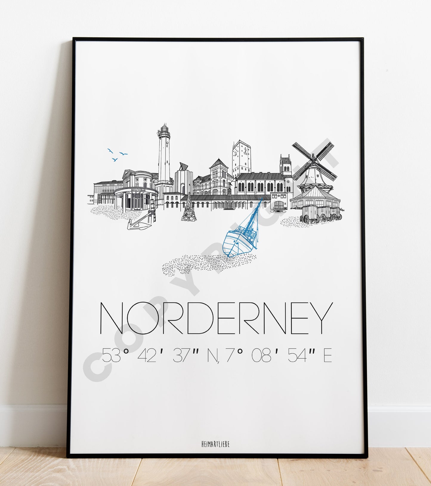 PRINT - SKYLINE NORDERNEY