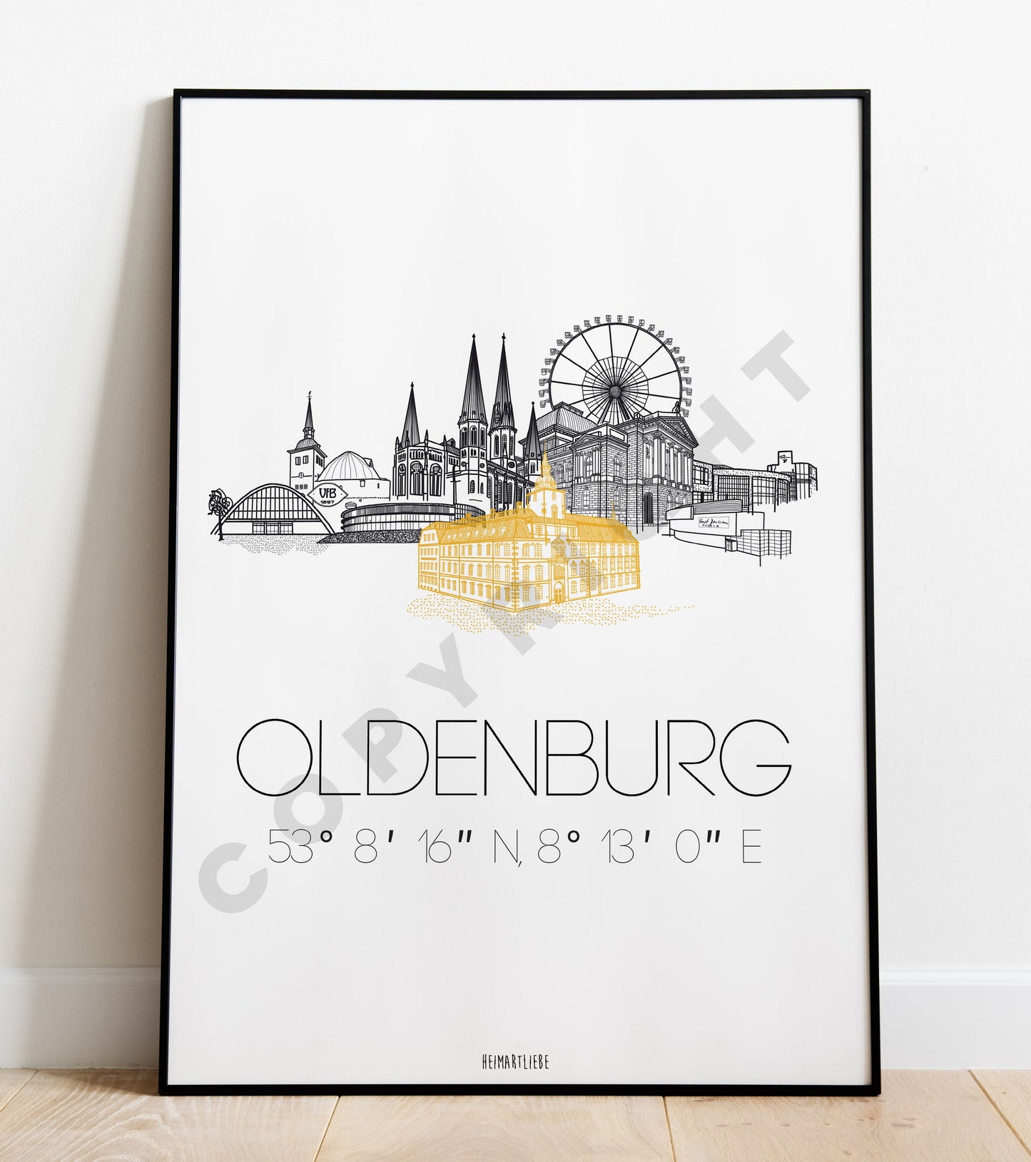 PRINT - SKYLINE OLDENBURG