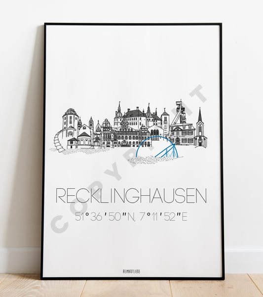 PRINT - SKYLINE RECKLINGHAUSEN