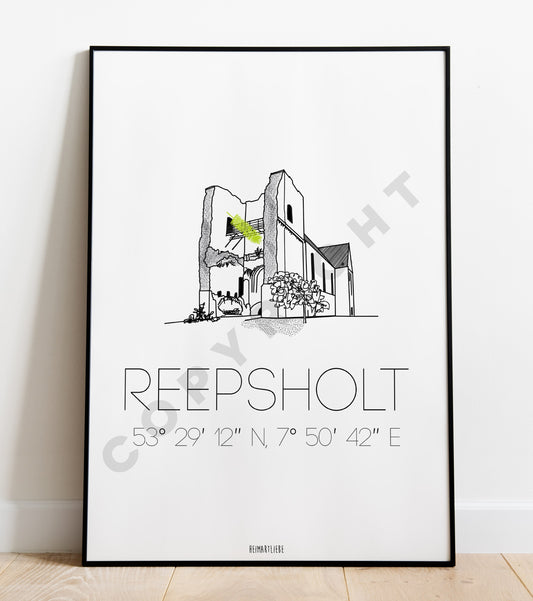 PRINT - SKYLINE REEPSHOLT