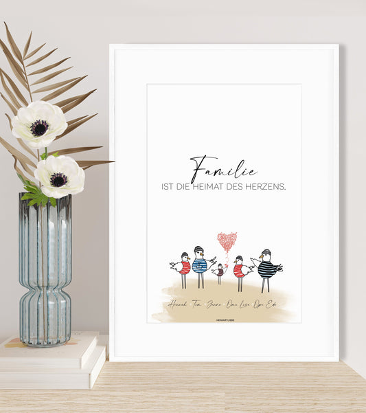 FAMILIE - FAMILIE IST DIE HEIMAT DES HERZENS