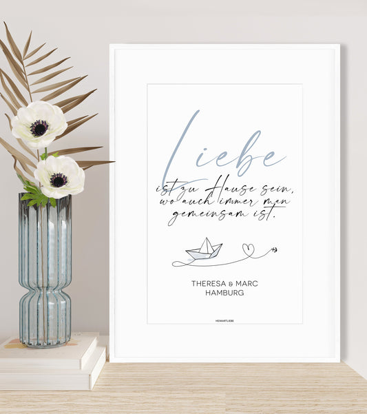 LIEBE - LIEBE IST ZU HAUSE SEIN