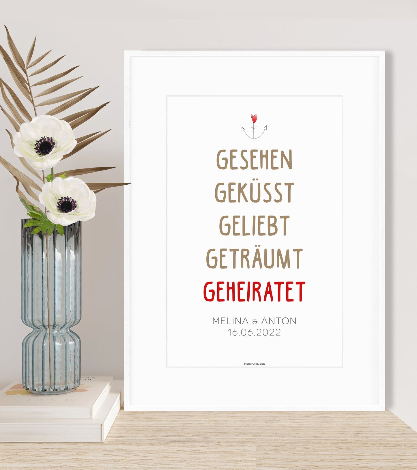 HOCHZEIT - GESEHEN, GEKÜSST, GELIEBT, GETRÄUMT, GEHEIRATET