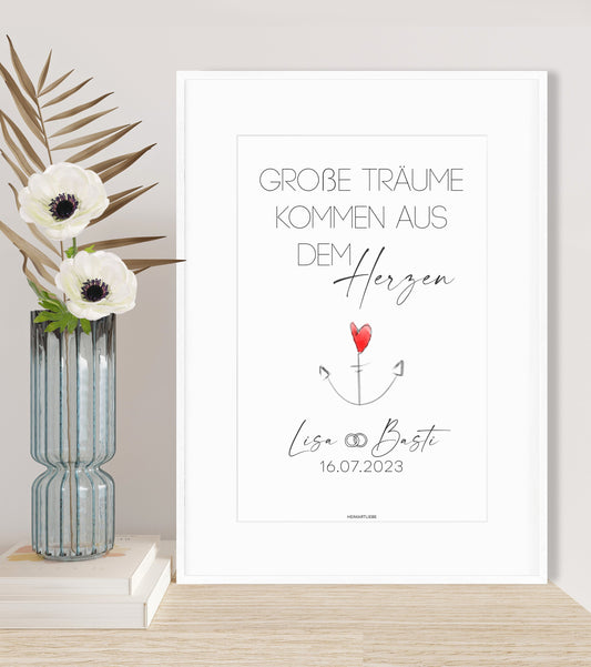 HOCHZEIT - GROßE TRÄUME KOMMEN AUS DEM HERZEN