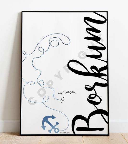 PRINT - BORKUM ANKER