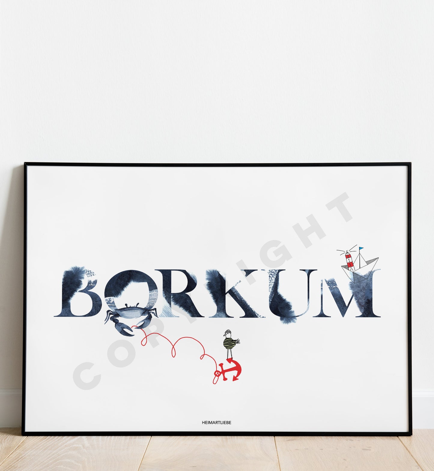 PRINT - BORKUM BRUSH