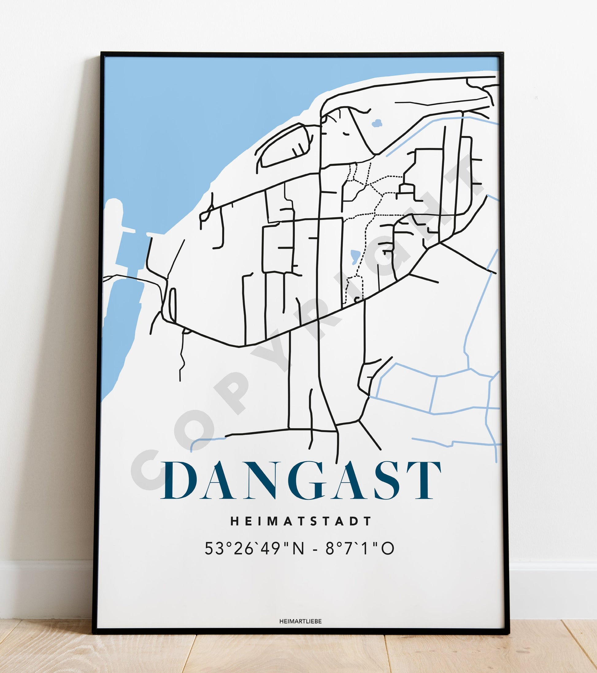 PRINT - MAP DANGAST