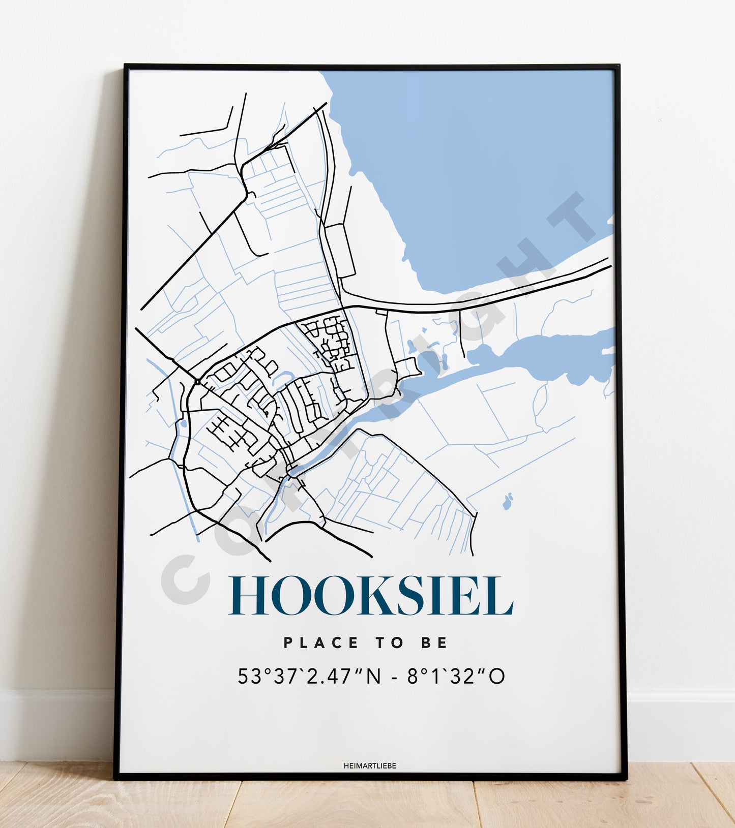 PRINT - MAP HOOKSIEL