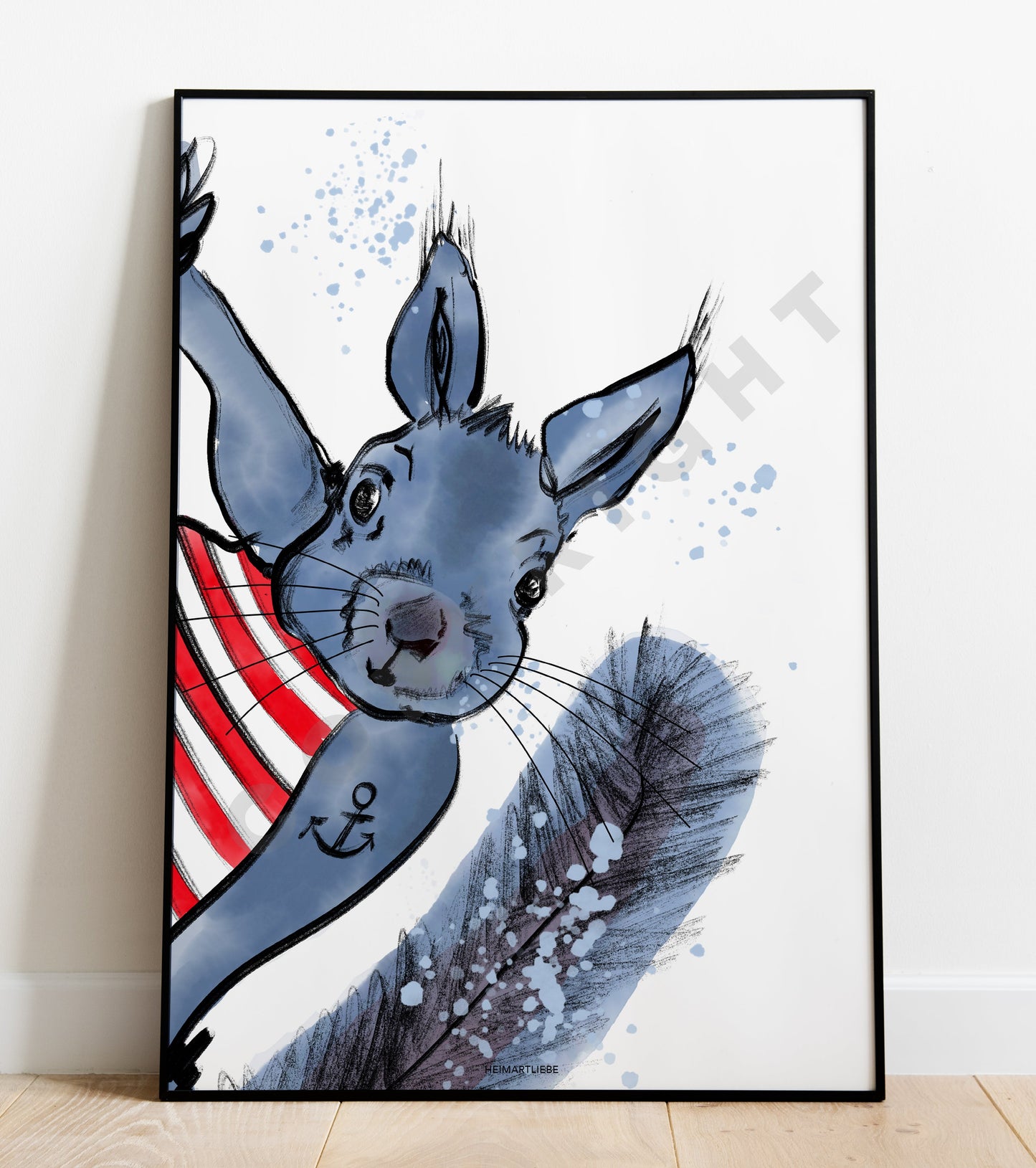 PRINT - MEERHÖRNCHEN