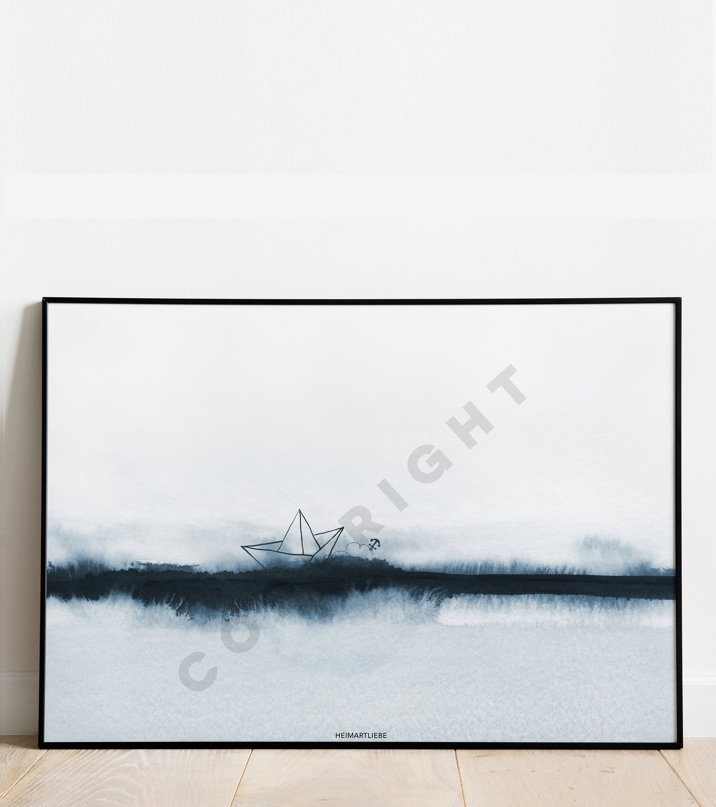 PRINT - MEERLIEBE BOOT QUERFORMAT