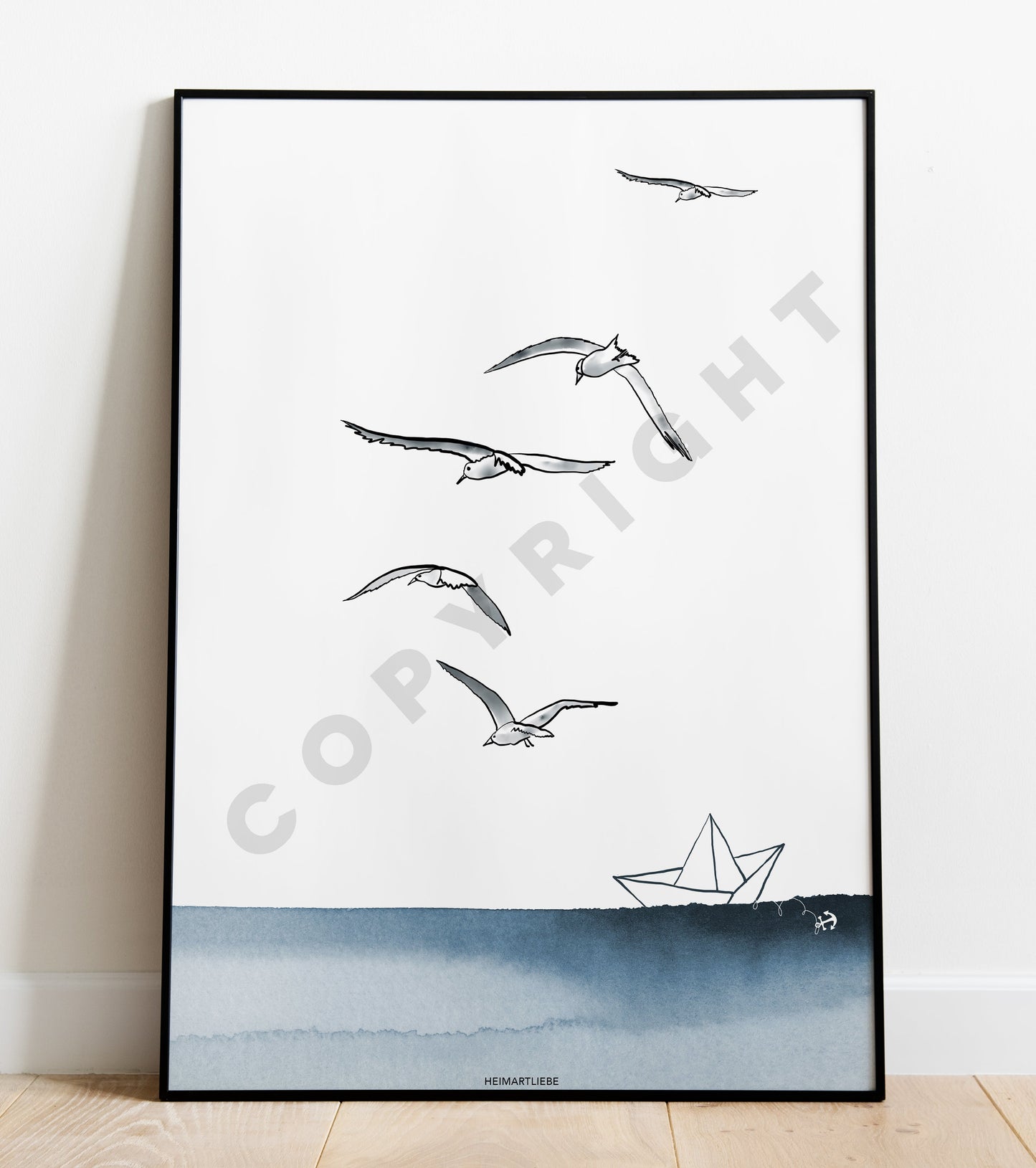 PRINT - MEERLIEBE MÖWEN