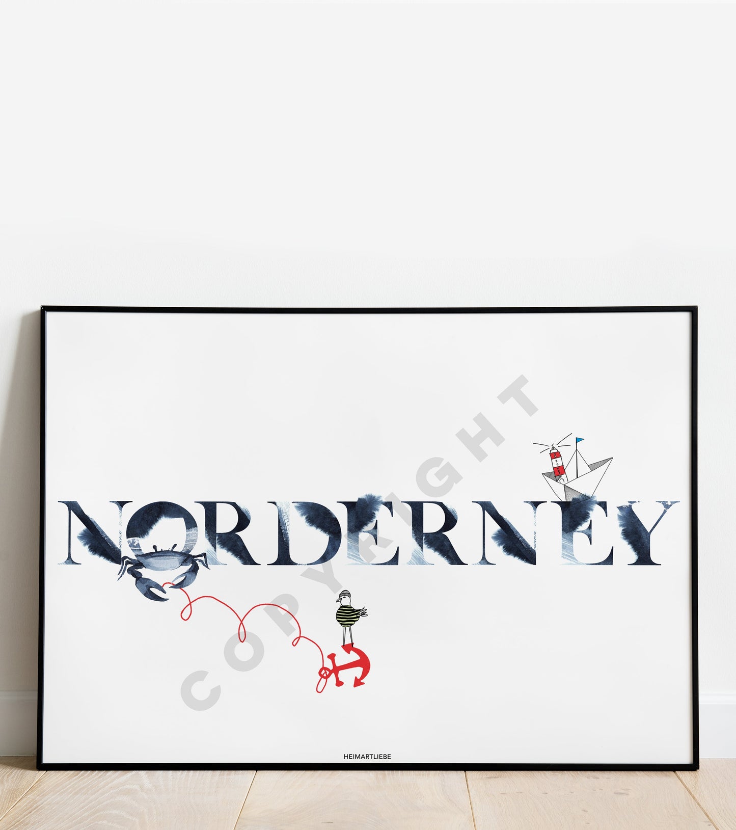 PRINT - NORDERNEY BRUSH