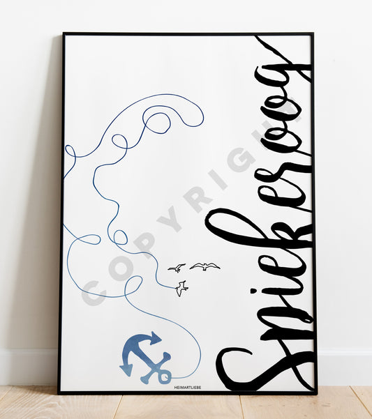 PRINT - SPIEKEROOG ANKER