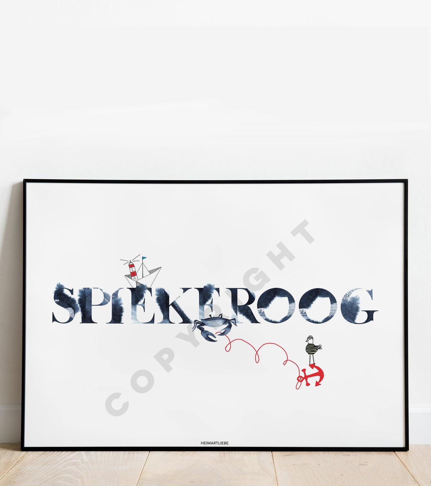 PRINT - SPIEKEROOG BRUSH