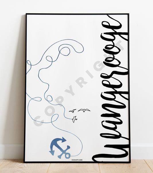 PRINT - WANGEROOGE ANKER