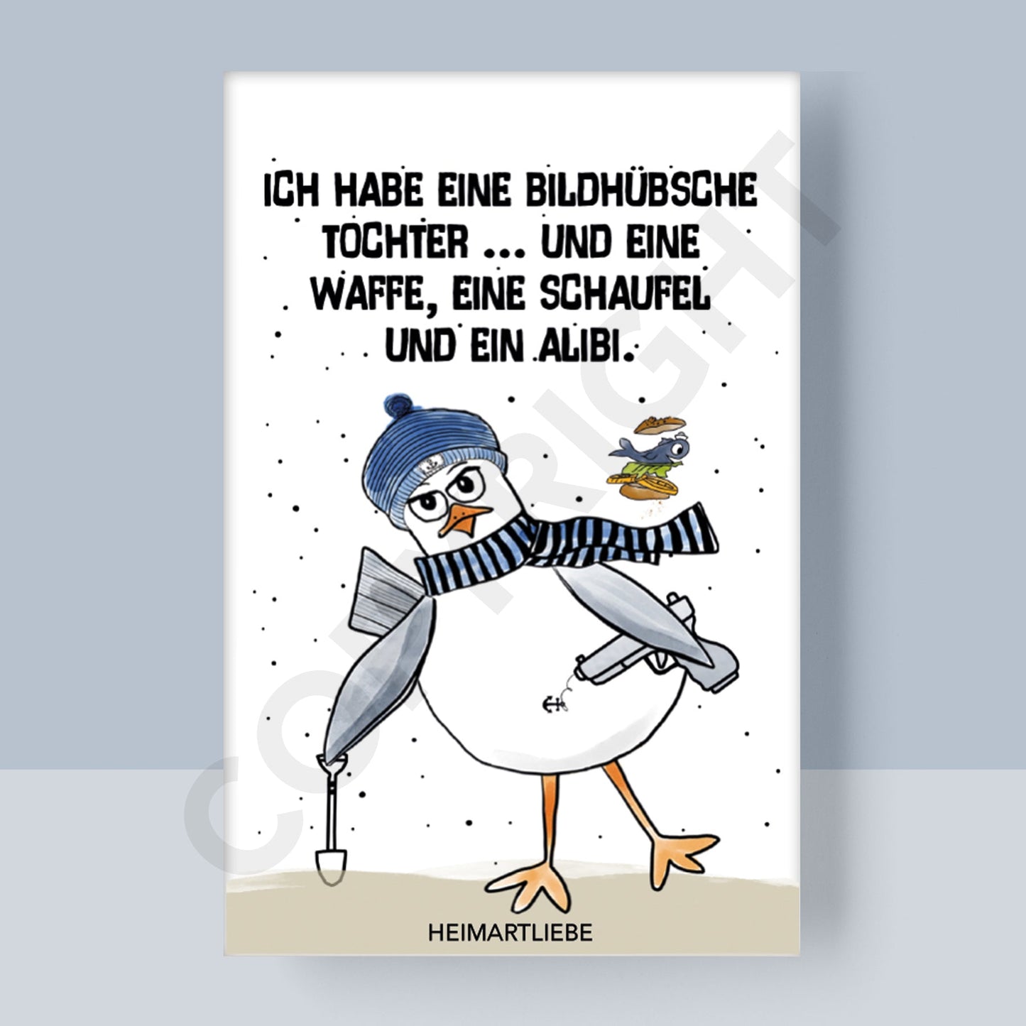 MAGNET - ICH HABE EINE BILDHÜBSCHE TOCHTER