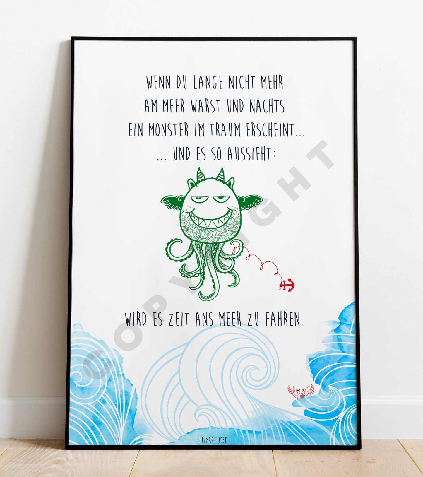 PRINT - MEER MONSTER