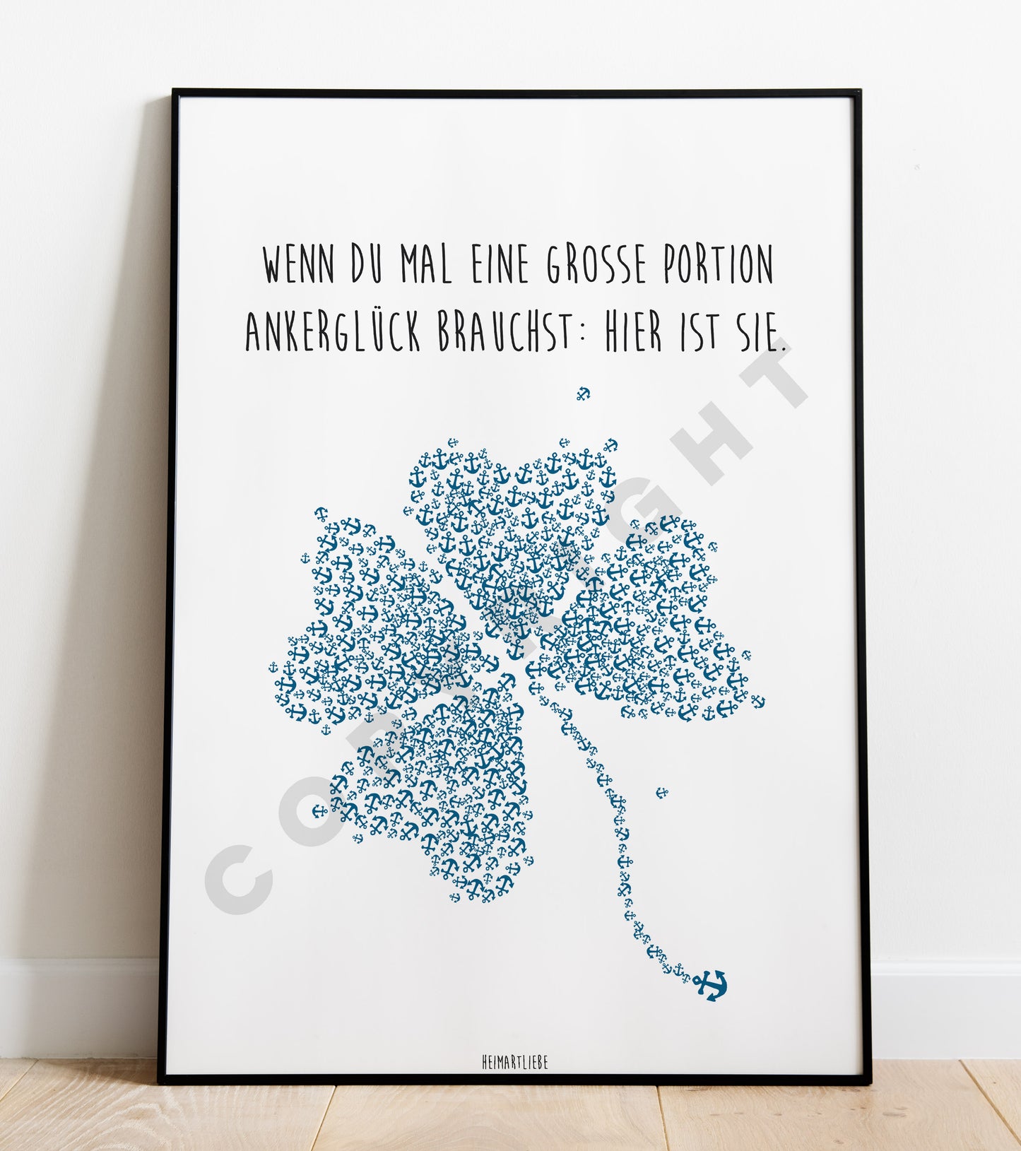 PRINT - ANKERGLÜCK