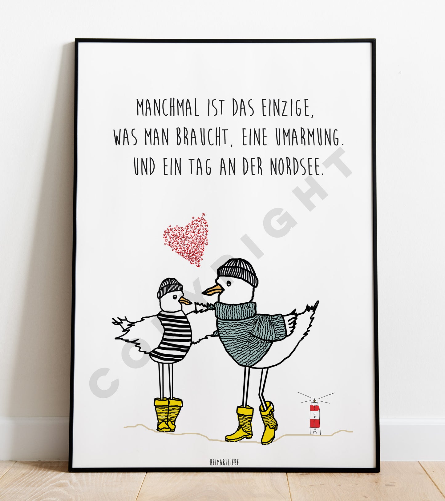 PRINT - EIN TAG AN DER NORDSEE