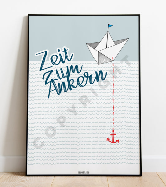 PRINT - ZEIT ZUM ANKERN