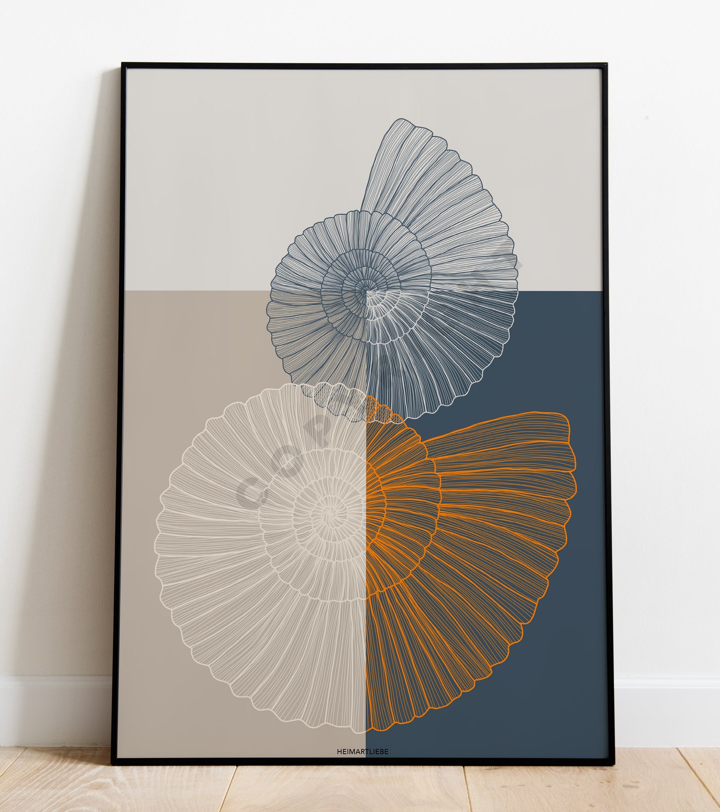 PRINT - MUSCHEL SAND