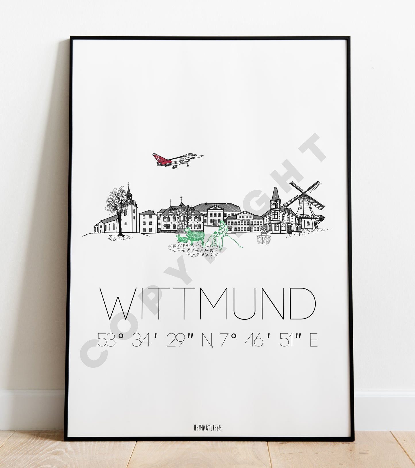 PRINT - SKYLINE WITTMUND