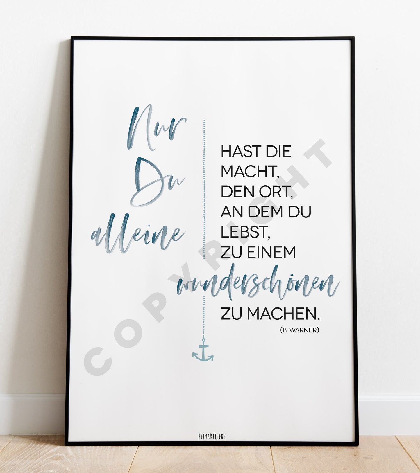 PRINT - WUNDERSCHÖNES ZUHAUSE