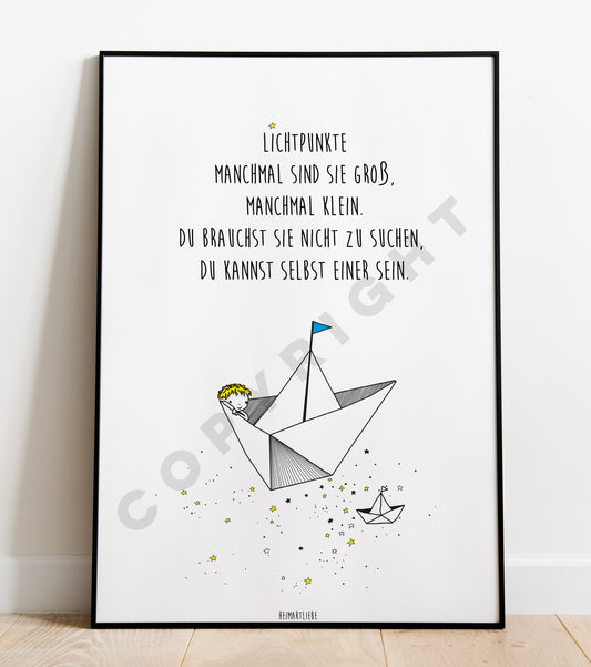 PRINT - LICHTPUNKTE BOOT