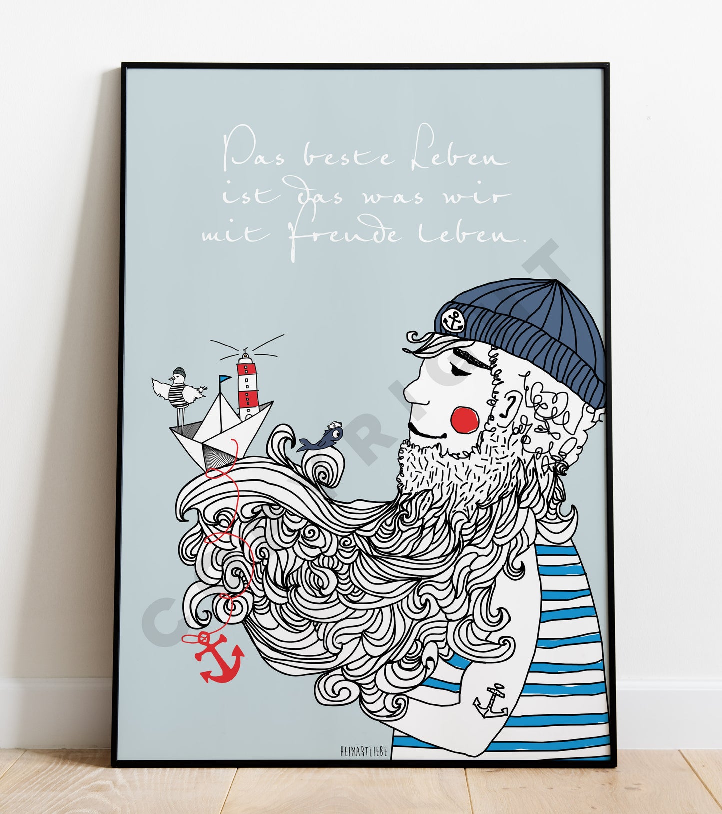 PRINT - MEERTRÄUMER DAS BESTE LEBEN