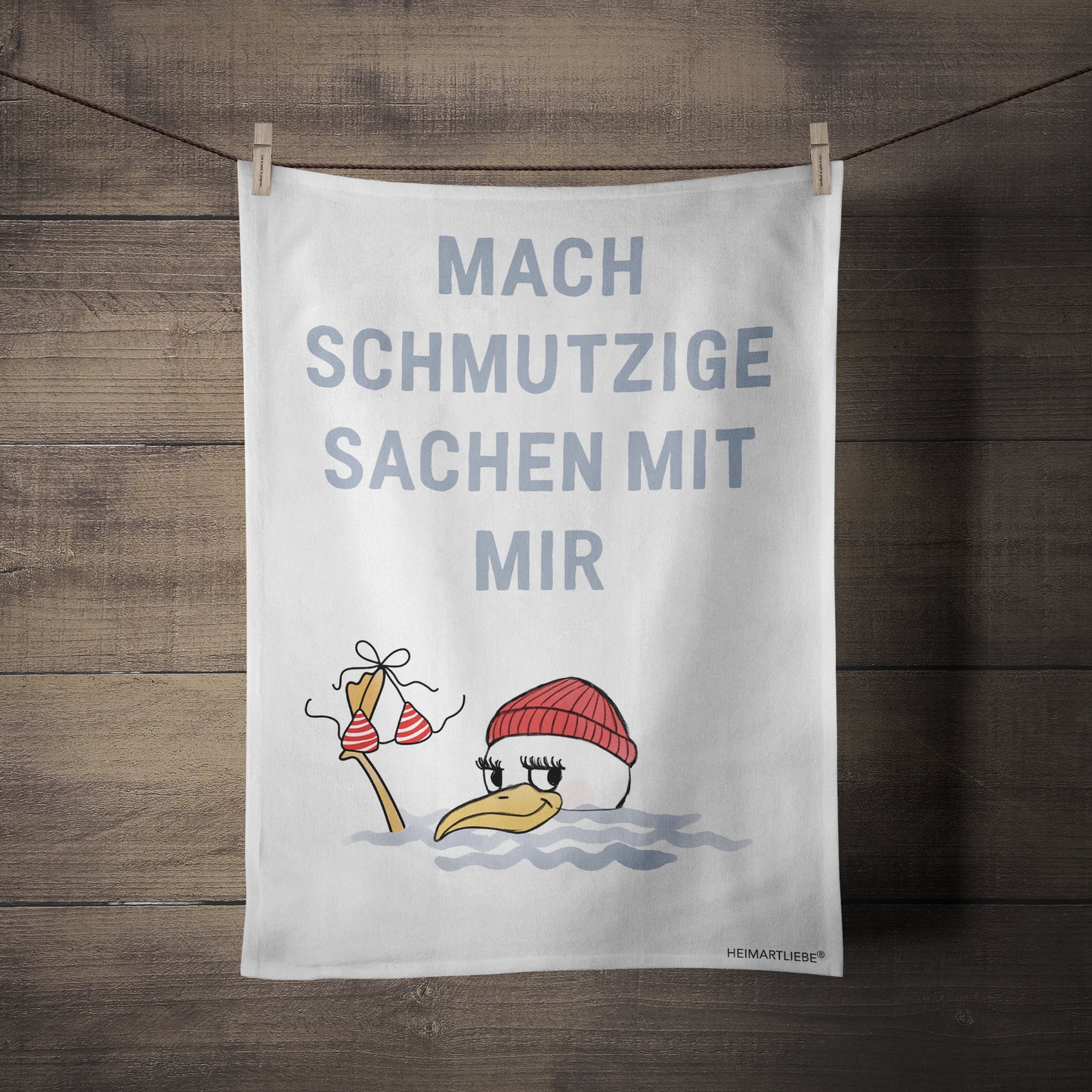 GESCHIRRTUCH - MÖWENLIEBE