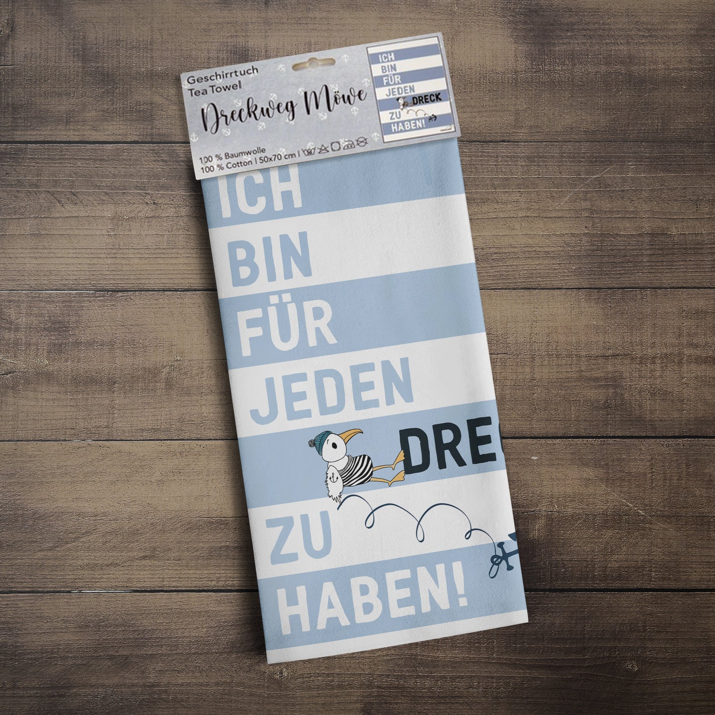 GESCHIRRTUCH - FÜR JEDEN DRECK ZU HABEN