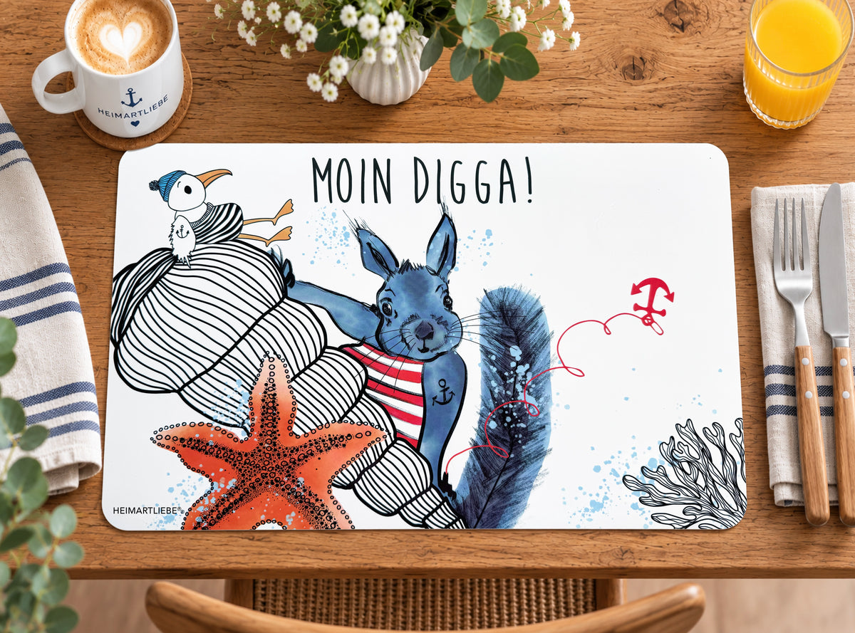 Tischsets mit maritimem Design – Hochwertig & pflegeleicht