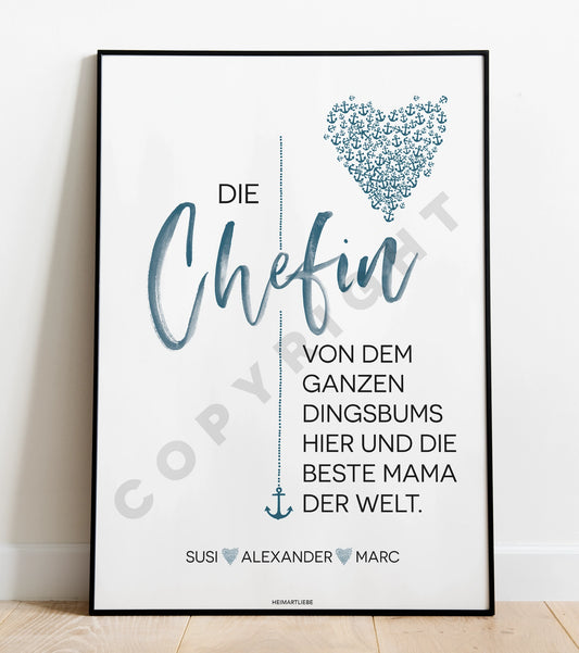 PRINT - DIE CHEFIN VON DEM GANZEN DINGSBUMS HIER