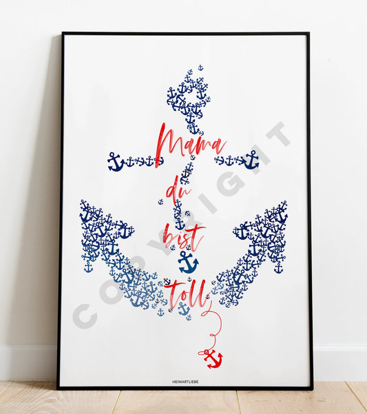 PRINT - MAMA DU BIST TOLL