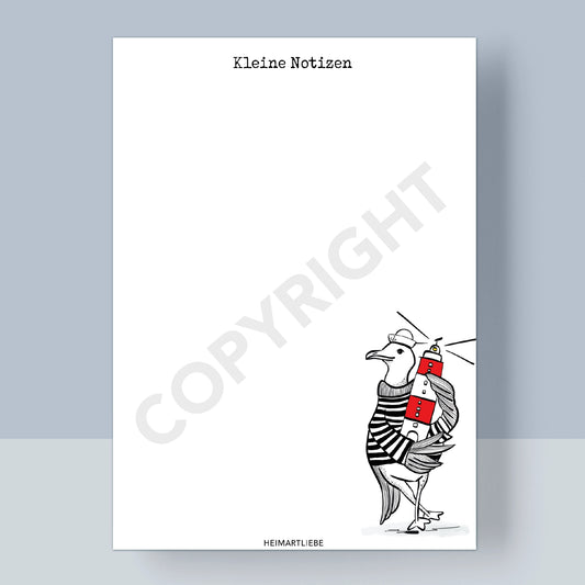 NOTIZBLOCK A6 - KLEINE NOTIZEN