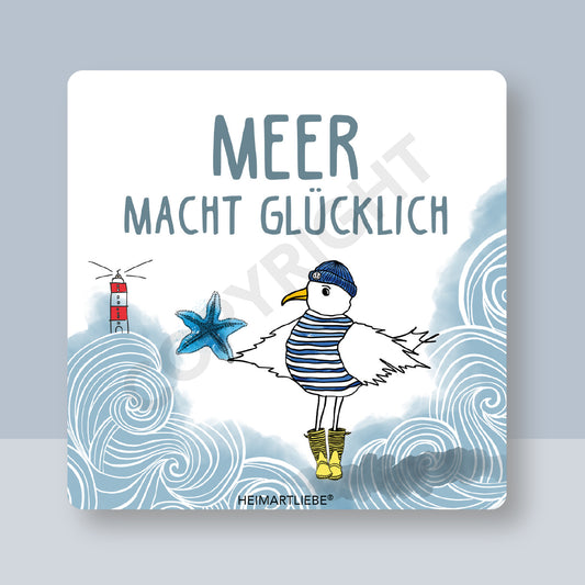 UNTERSETZER - MEER MACHT GLÜCKLICH