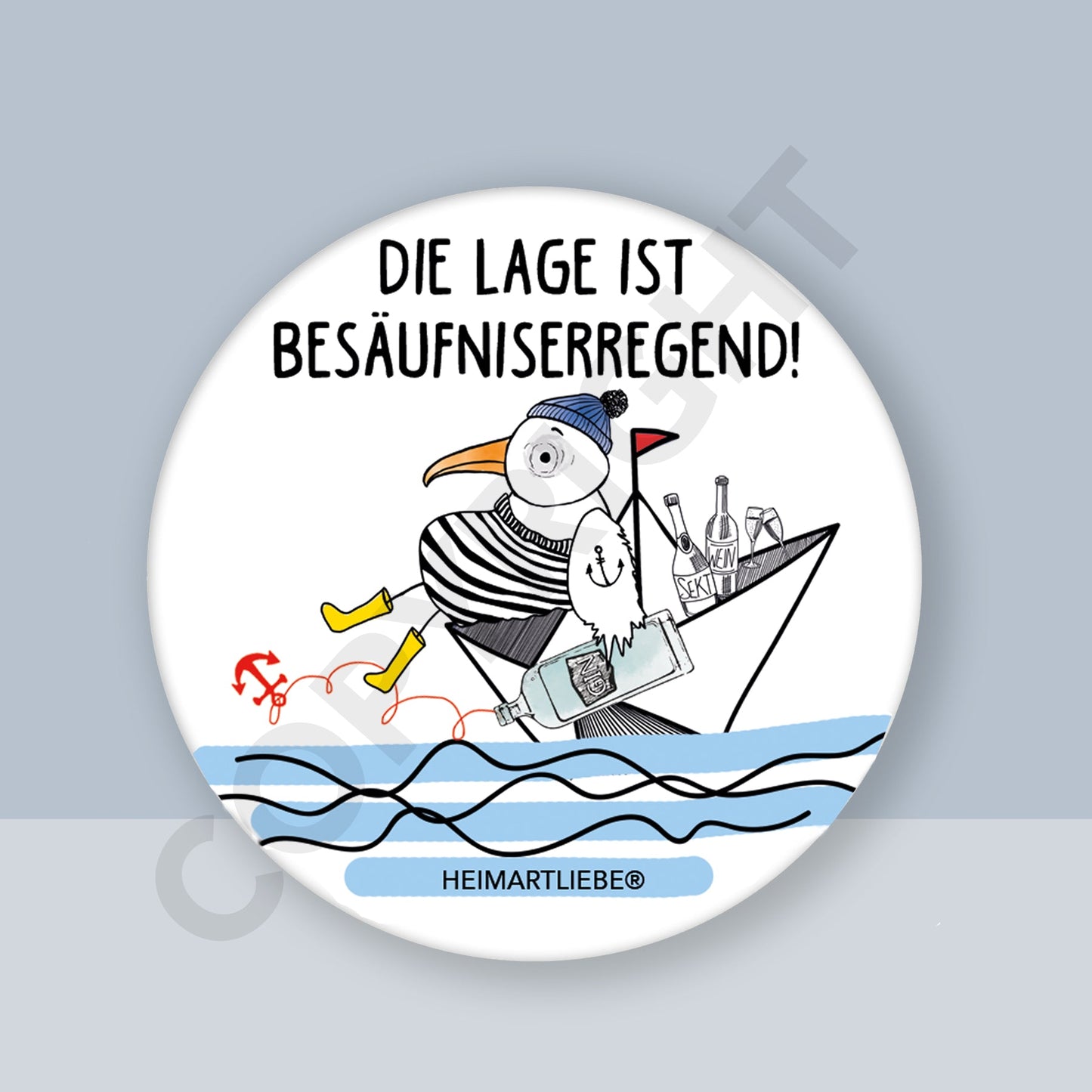 FLASCHENÖFFNER MIT MAGNET - DIE LAGE IST BESÄUFNISERREGEND