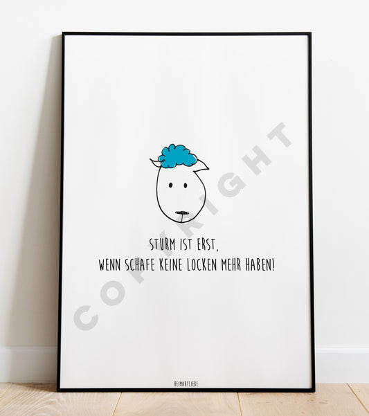 PRINT - STURM SCHAF